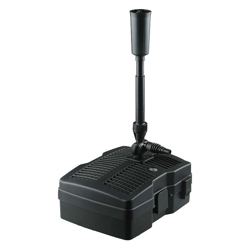 विभिन्न नोजल के साथ वाटरफॉल मछली तालाब फाउंटेन पंप